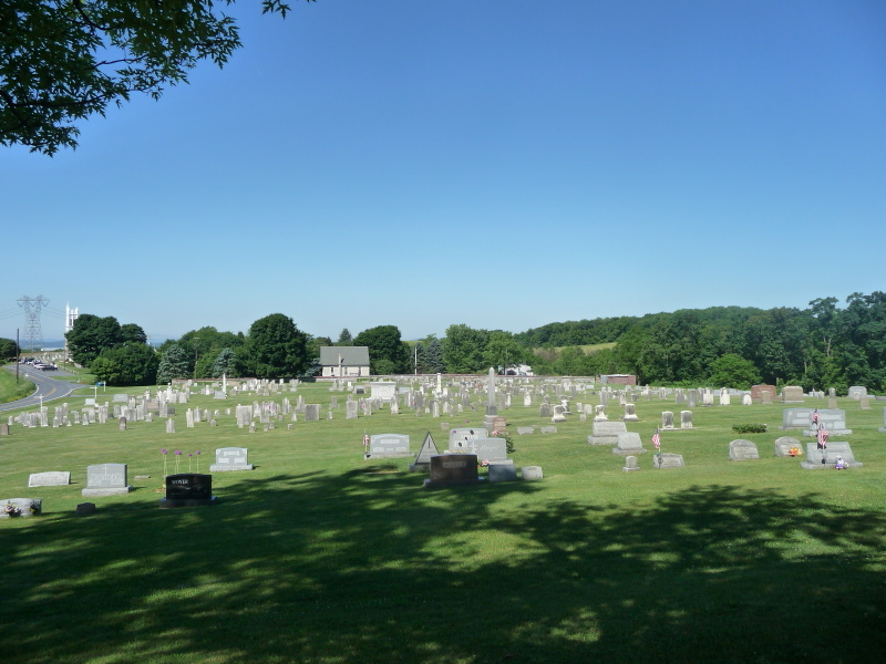 Historic cemetery at St. Peter's